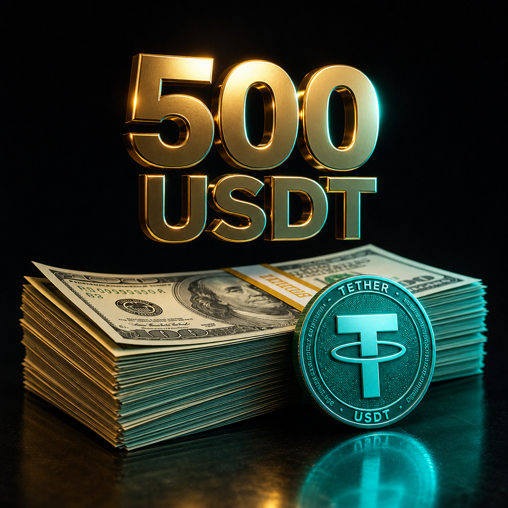 500 USDT Cash